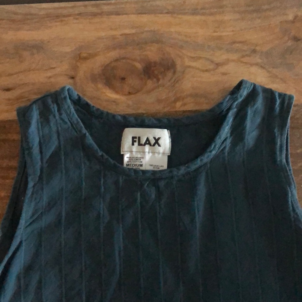 Flax Box Fit Tank - Medium
